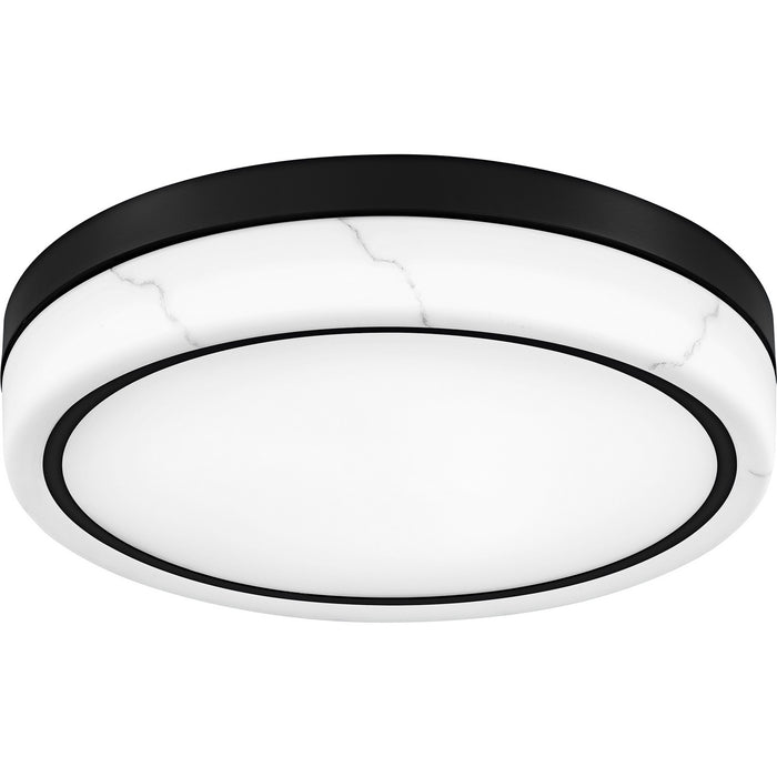 Quoizel QFL6778MBK LED Flush Mount, Matte Black
