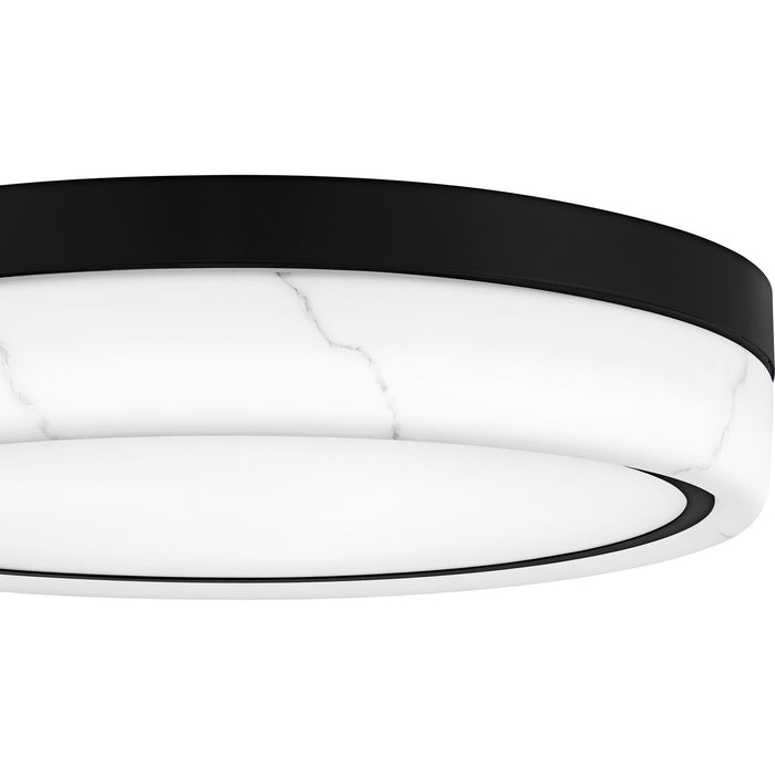Quoizel QFL6778MBK LED Flush Mount, Matte Black