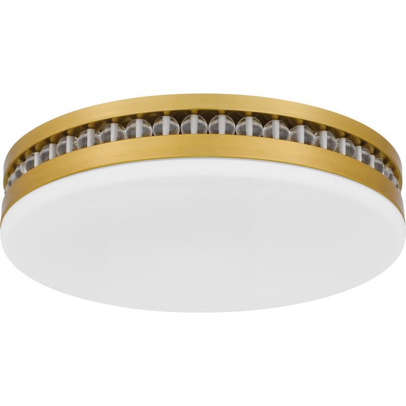 Quoizel QFL6785BRG LED Flush Mount, Brushed Gold