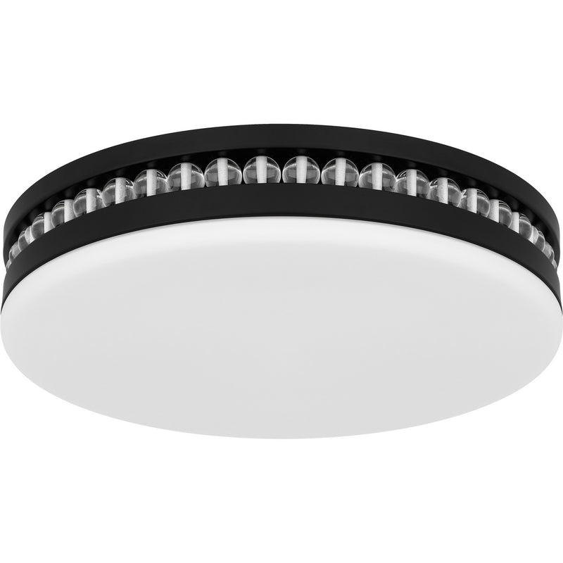 Quoizel QFL6785MBK LED Flush Mount, Matte Black