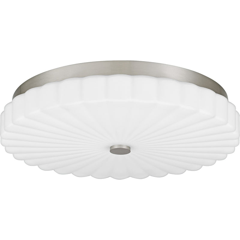 Quoizel QFL6787BN LED Flush Mount, Brushed Nickel