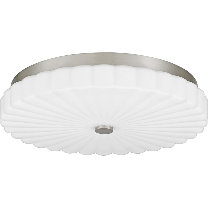 Quoizel QFL6787BN LED Flush Mount, Brushed Nickel