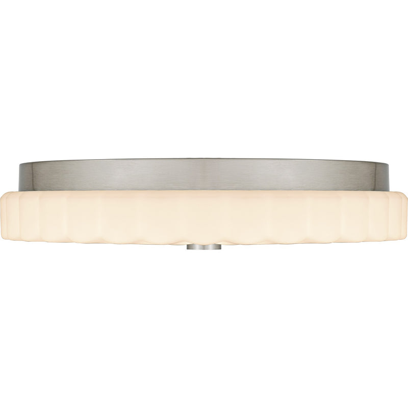 Quoizel QFL6787BN LED Flush Mount, Brushed Nickel