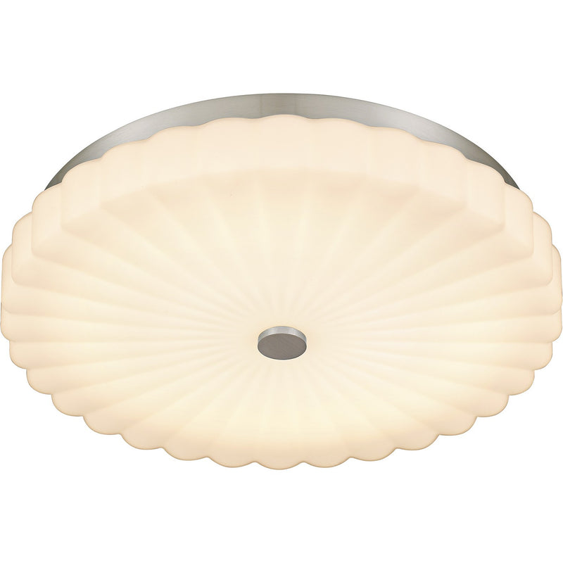 Quoizel QFL6787BN LED Flush Mount, Brushed Nickel
