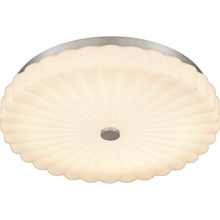 Quoizel QFL6787BN LED Flush Mount, Brushed Nickel