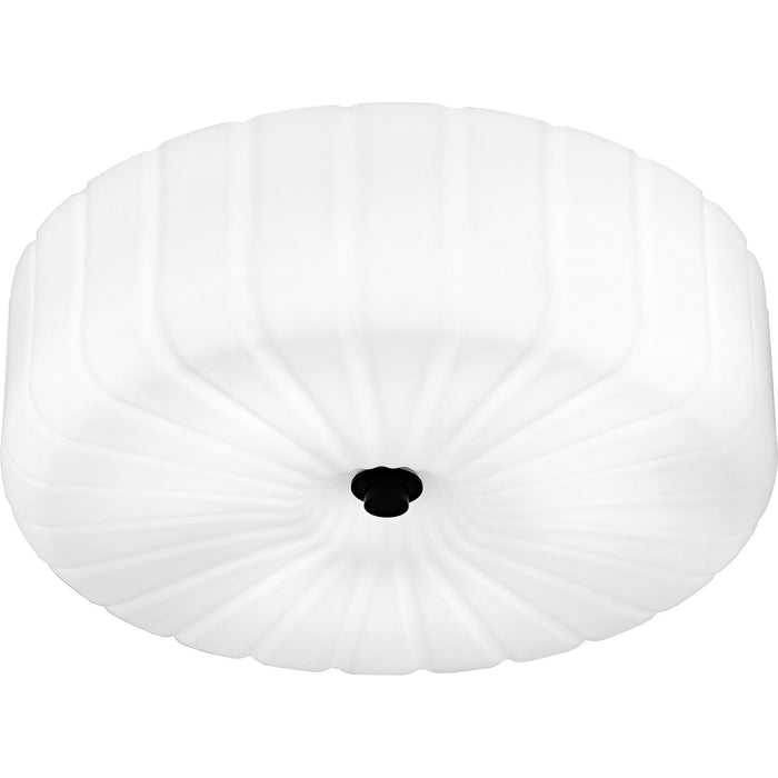 Quoizel QFL6809MBK LED Flush Mount, Matte Black