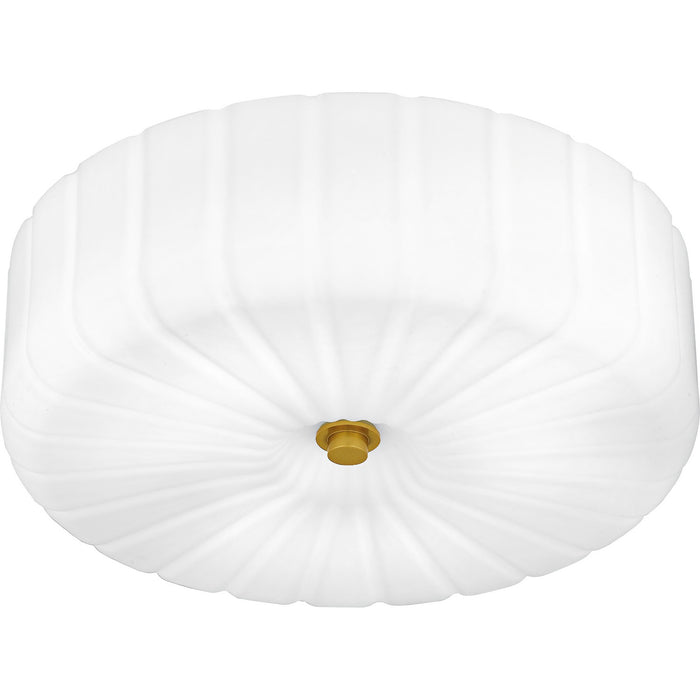Quoizel QFL6809MBK LED Flush Mount, Matte Black