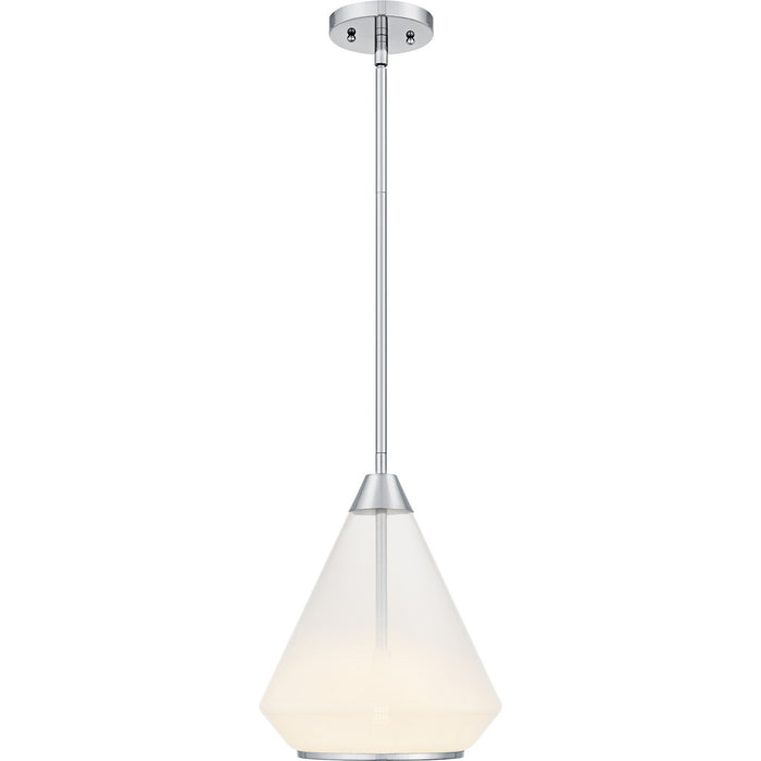 Quoizel QP6750C One Light Mini Pendant, Polished Chrome