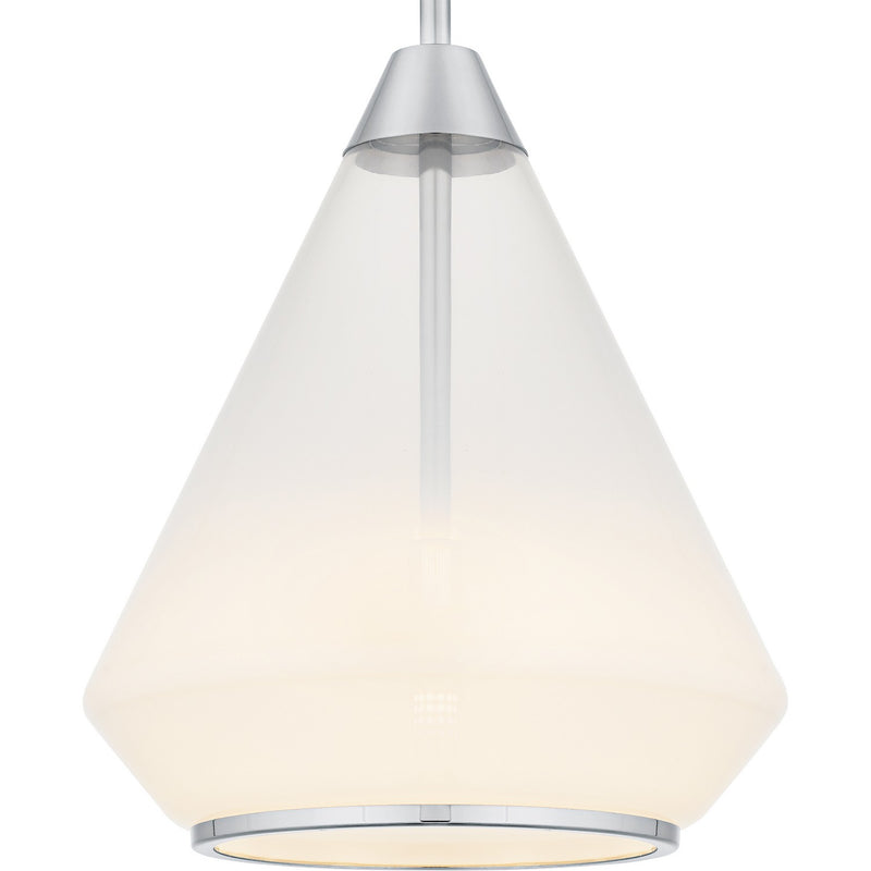 Quoizel QP6750C One Light Mini Pendant, Polished Chrome