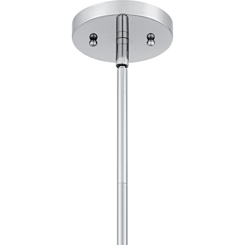 Quoizel QP6750C One Light Mini Pendant, Polished Chrome