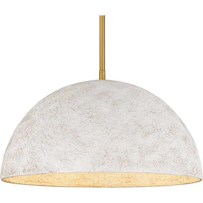 Quoizel QP6768BRG Three Light Pendant, Brushed Gold