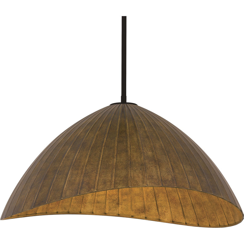 Quoizel QP6788MBK Four Light Pendant, Matte Black