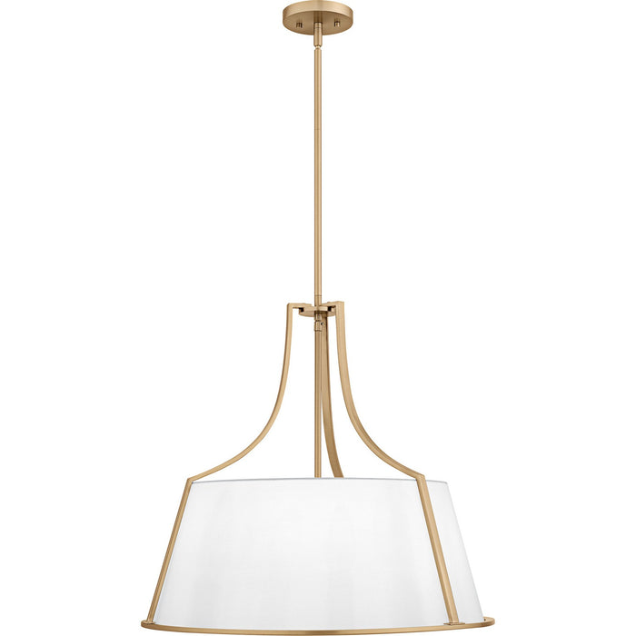 Quoizel QP6802BGD Five Light Pendant, Bronze Gold