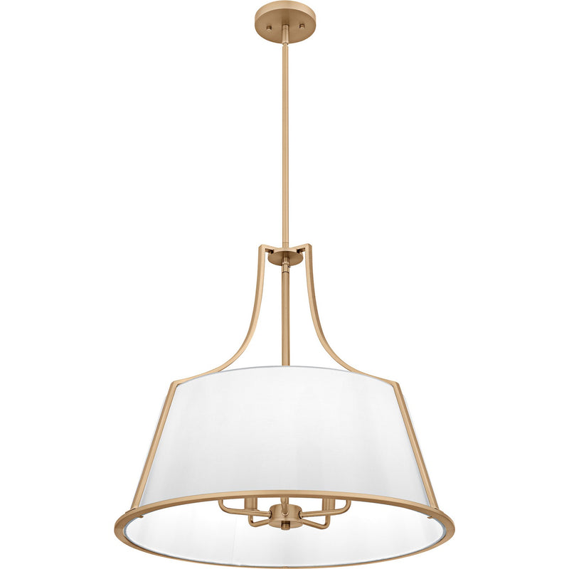 Quoizel QP6802BGD Five Light Pendant, Bronze Gold