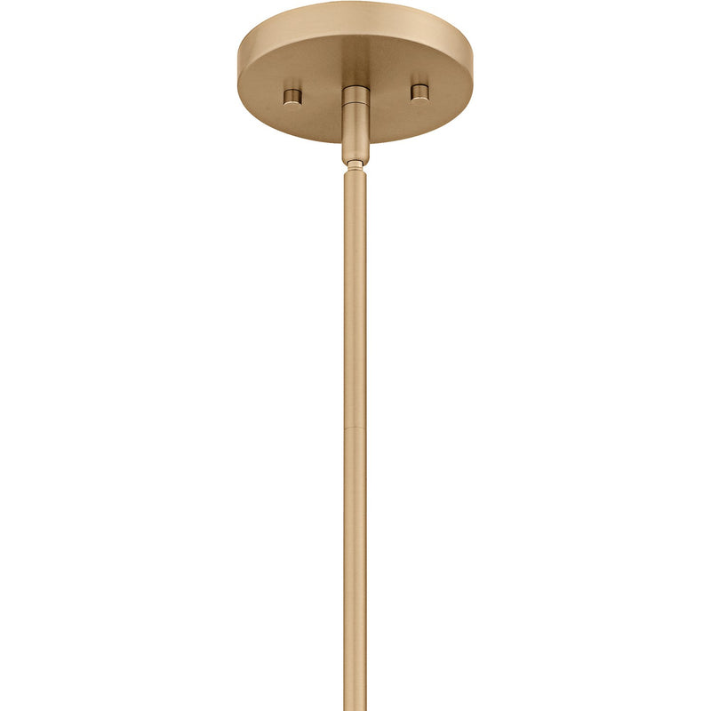 Quoizel QP6802BGD Five Light Pendant, Bronze Gold