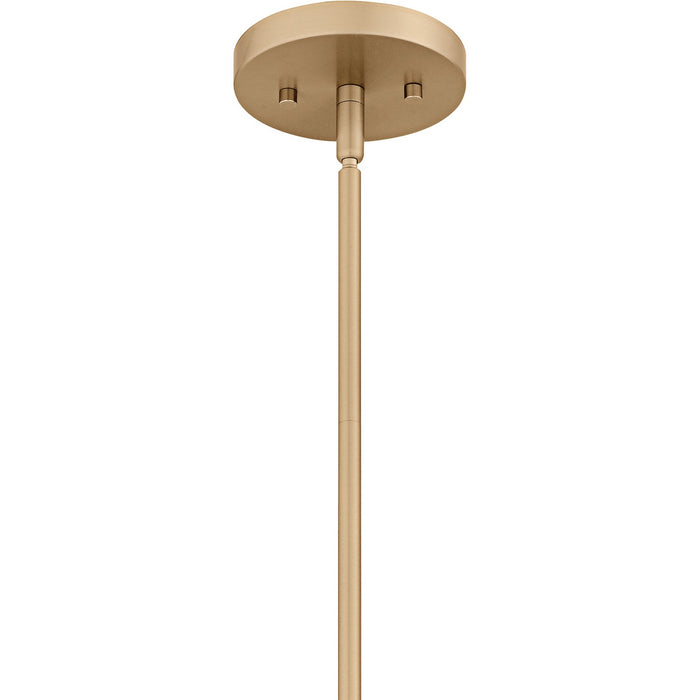 Quoizel QP6802BGD Five Light Pendant, Bronze Gold