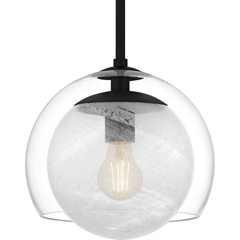 Quoizel QPP6774MBK One Light Mini Pendant, Matte Black