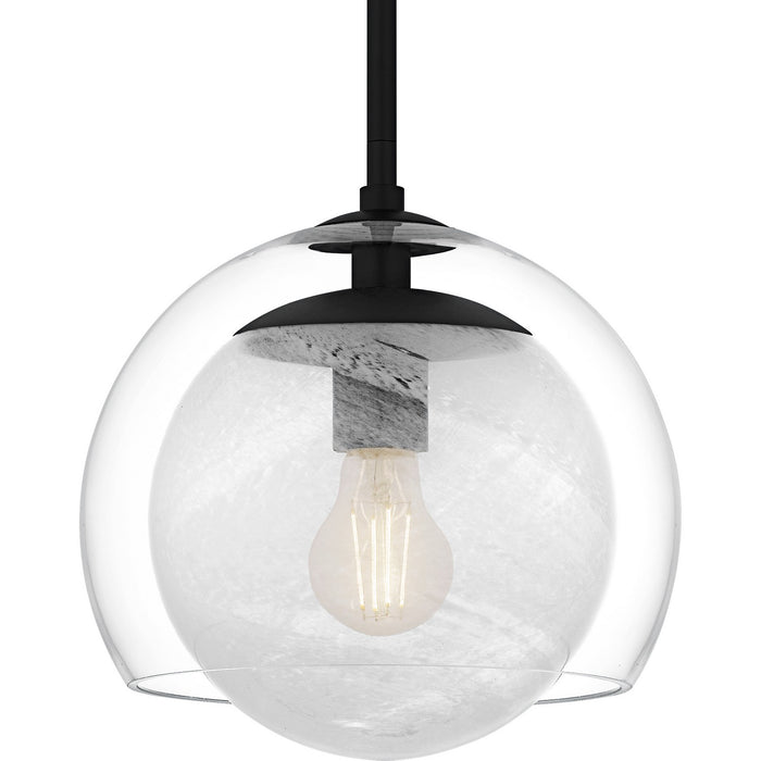 Quoizel QPP6774MBK One Light Mini Pendant, Matte Black