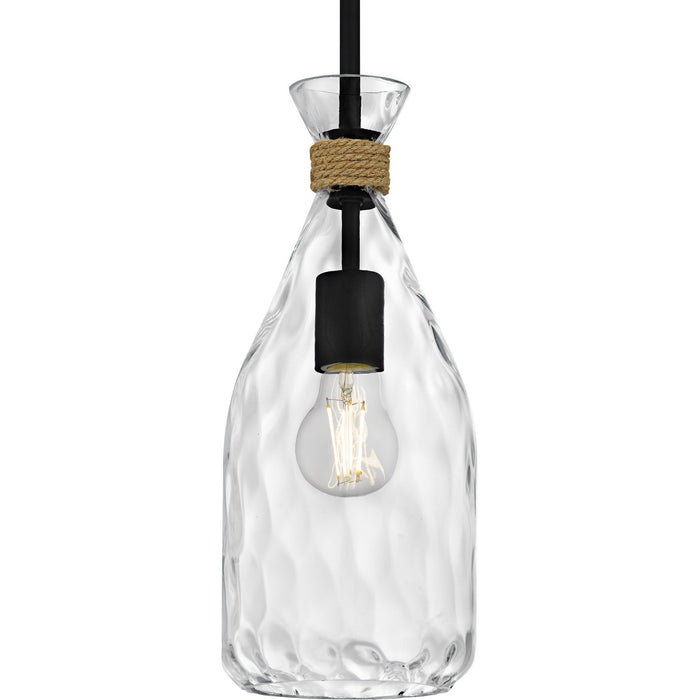 Quoizel QPP6782MBK One Light Mini Pendant, Matte Black
