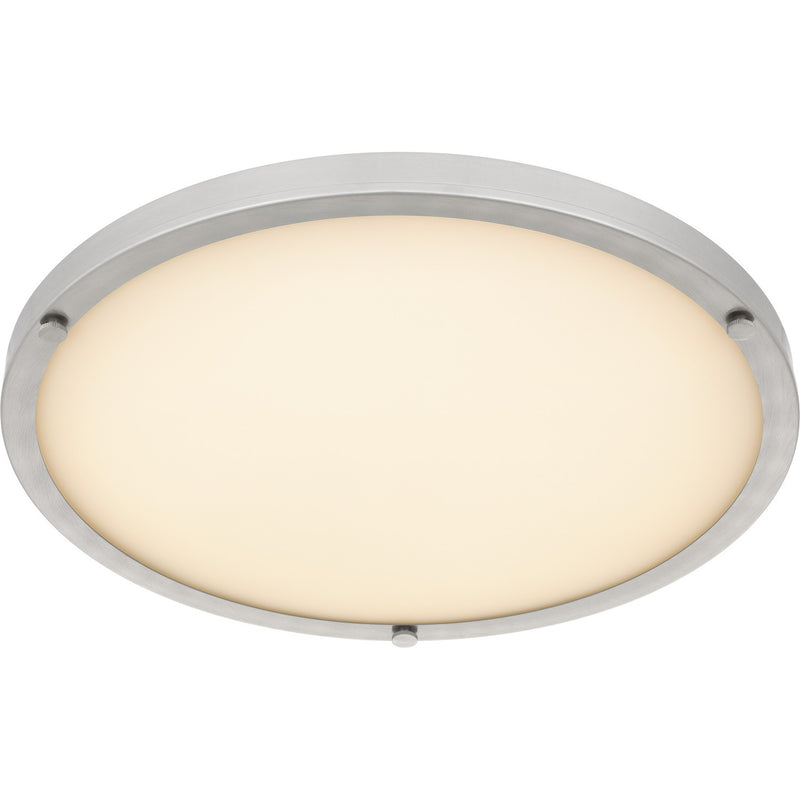 Quoizel QSF6784BN LED Semi-Flush Mount, Brushed Nickel