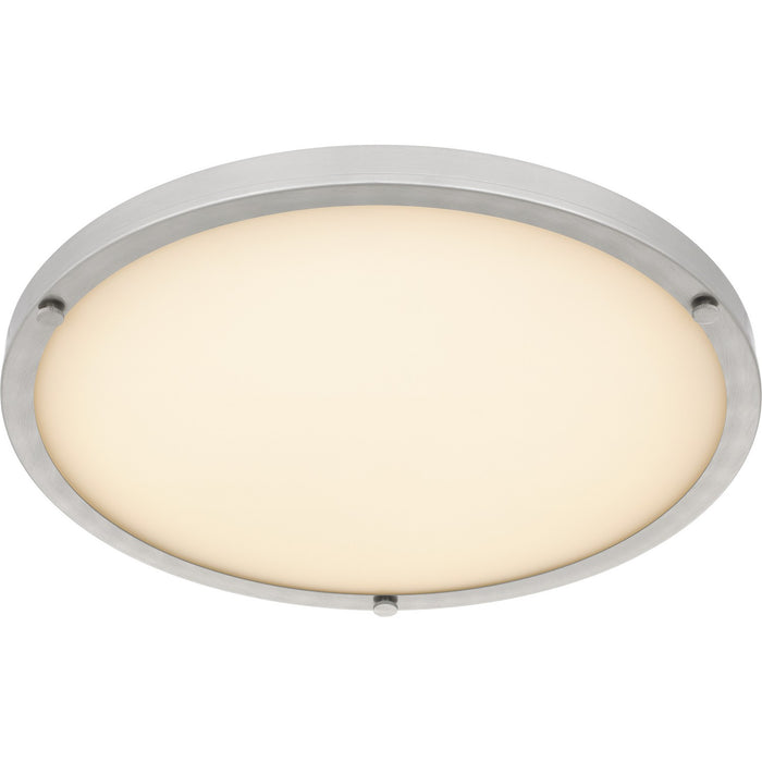 Quoizel QSF6784BN LED Semi-Flush Mount, Brushed Nickel