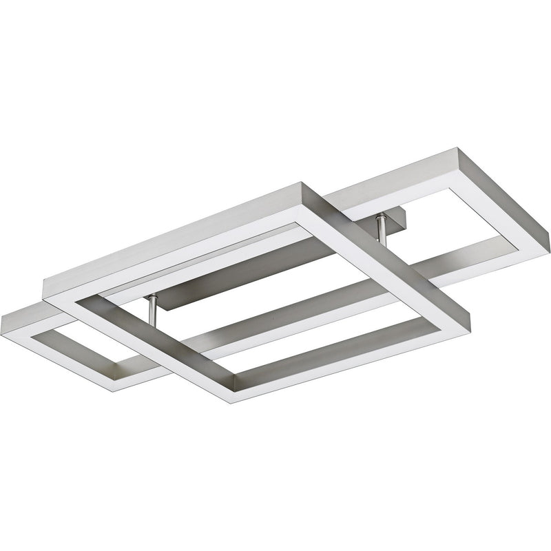 Quoizel QSF6792PBN LED Semi-Flush Mount, Painted Brushed Nickel