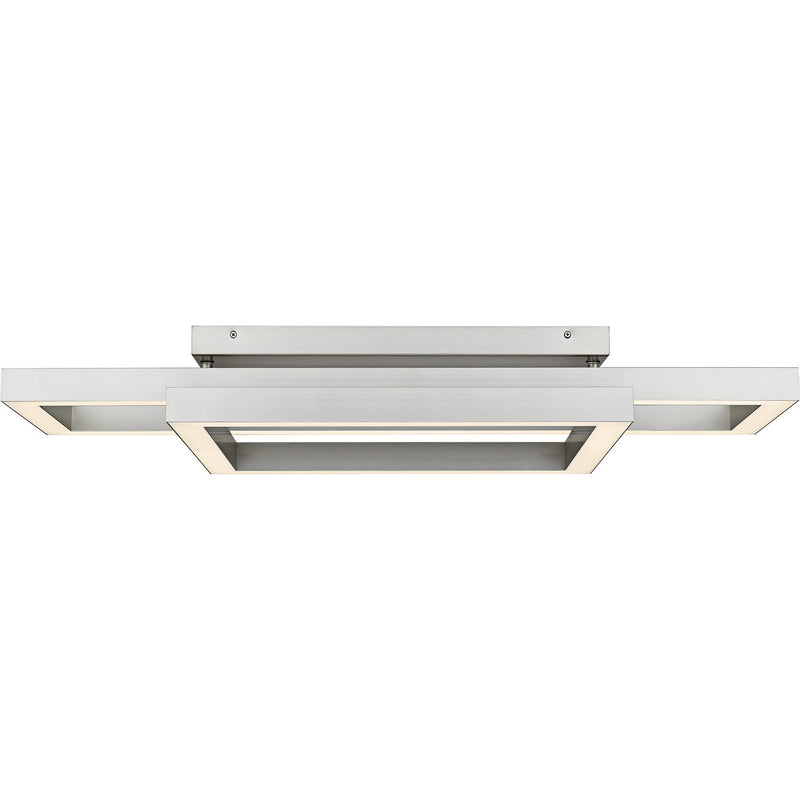 Quoizel QSF6792PBN LED Semi-Flush Mount, Painted Brushed Nickel