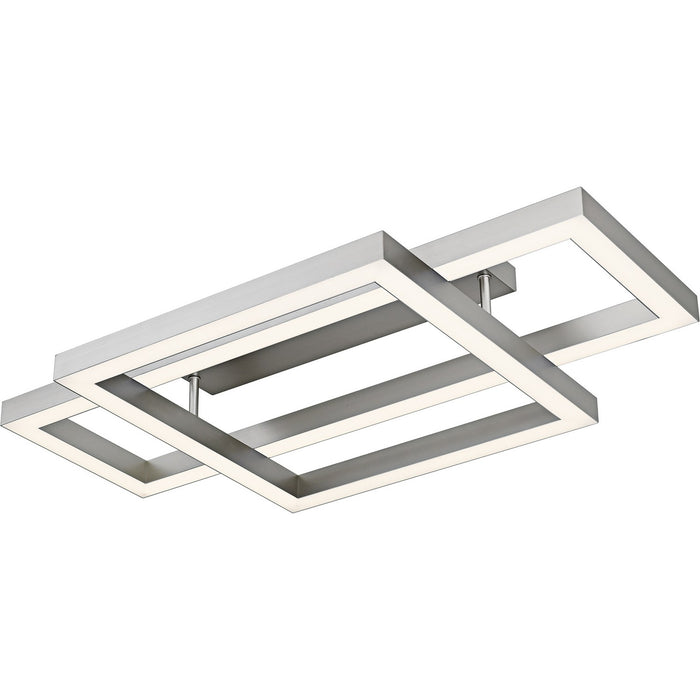 Quoizel QSF6792PBN LED Semi-Flush Mount, Painted Brushed Nickel