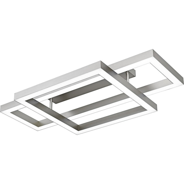 Quoizel QSF6792PBN LED Semi-Flush Mount, Painted Brushed Nickel