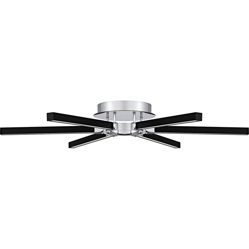 Quoizel QSF6793C LED Semi-Flush Mount, Polished Chrome