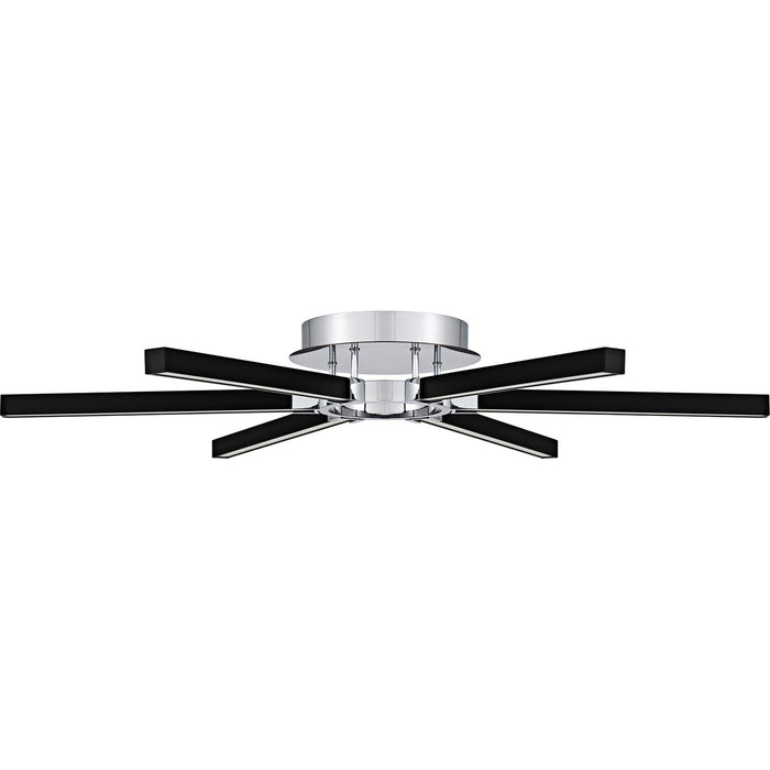 Quoizel QSF6793C LED Semi-Flush Mount, Polished Chrome