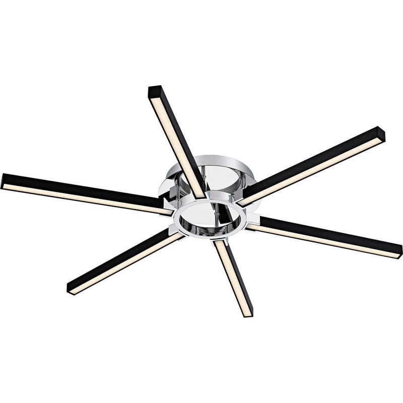 Quoizel QSF6793C LED Semi-Flush Mount, Polished Chrome