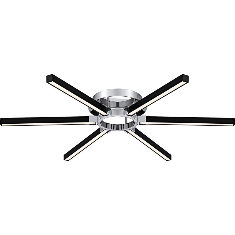 Quoizel QSF6793C LED Semi-Flush Mount, Polished Chrome