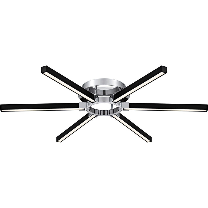 Quoizel QSF6793C LED Semi-Flush Mount, Polished Chrome