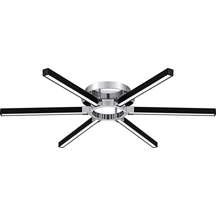 Quoizel QSF6793C LED Semi-Flush Mount, Polished Chrome