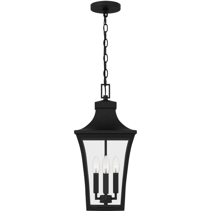 Quoizel QTN1510EK Four Light Pendant, Earth Black