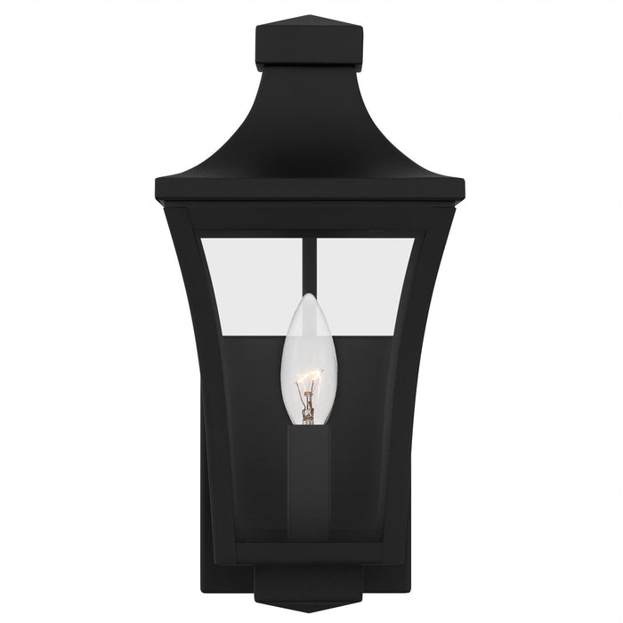 Quoizel QTN8406EK One Light Outdoor Wall Lantern, Earth Black