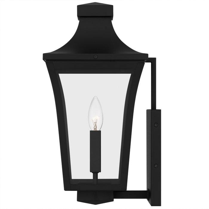 Quoizel QTN8408EK Two Light Outdoor Wall Lantern, Earth Black