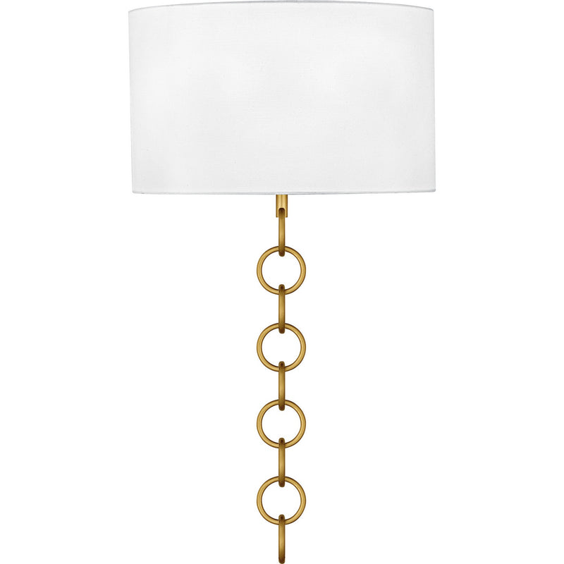 Quoizel QW6798BRG Two Light Wall Sconce, Brushed Gold