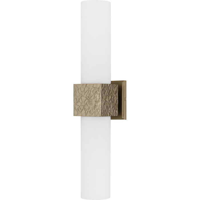 Quoizel QW6800BGD Two Light Wall Sconce, Bronze Gold