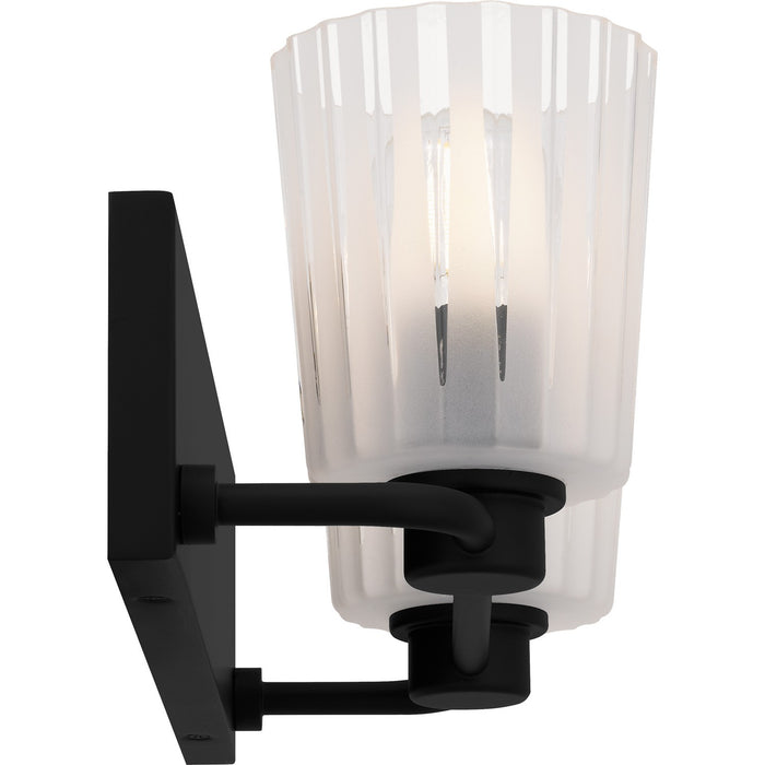 Quoizel RAY8616MBK Two Light Bath, Matte Black