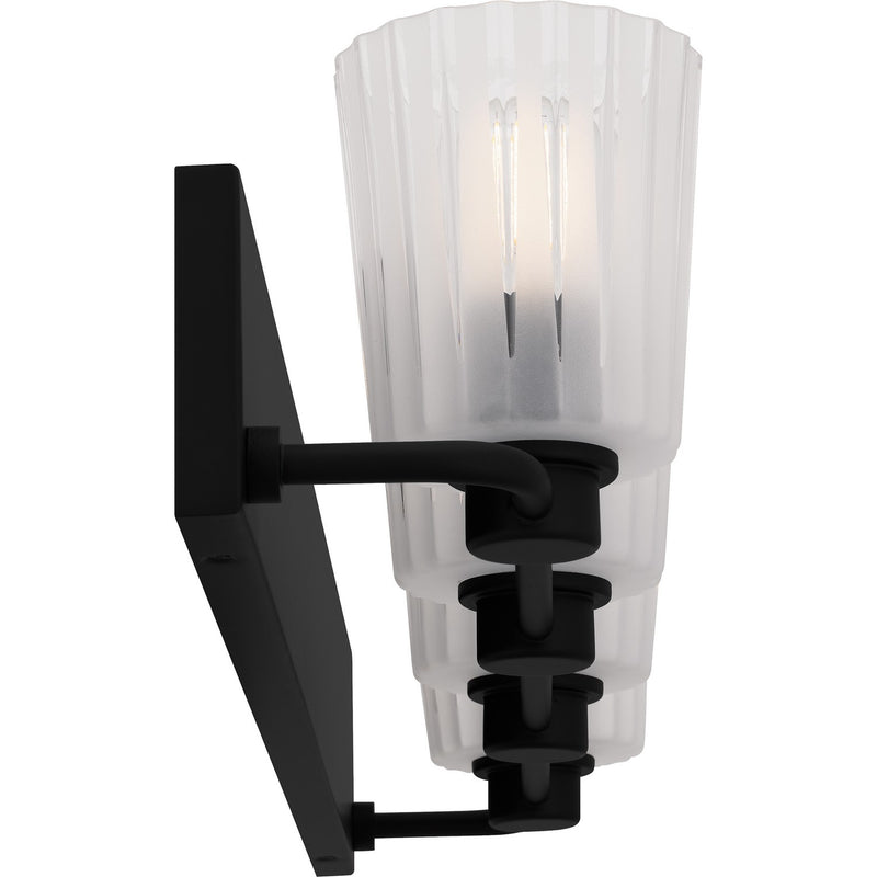 Quoizel RAY8632MBK Four Light Bath, Matte Black