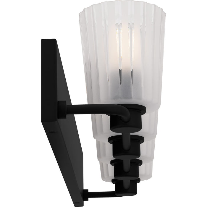 Quoizel RAY8632MBK Four Light Bath, Matte Black