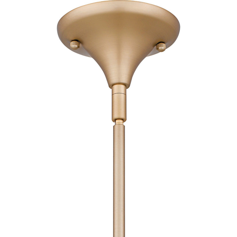 Quoizel REY5016BGD Four Light Chandelier, Bronze Gold