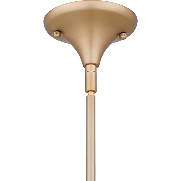 Quoizel REY5016BGD Four Light Chandelier, Bronze Gold