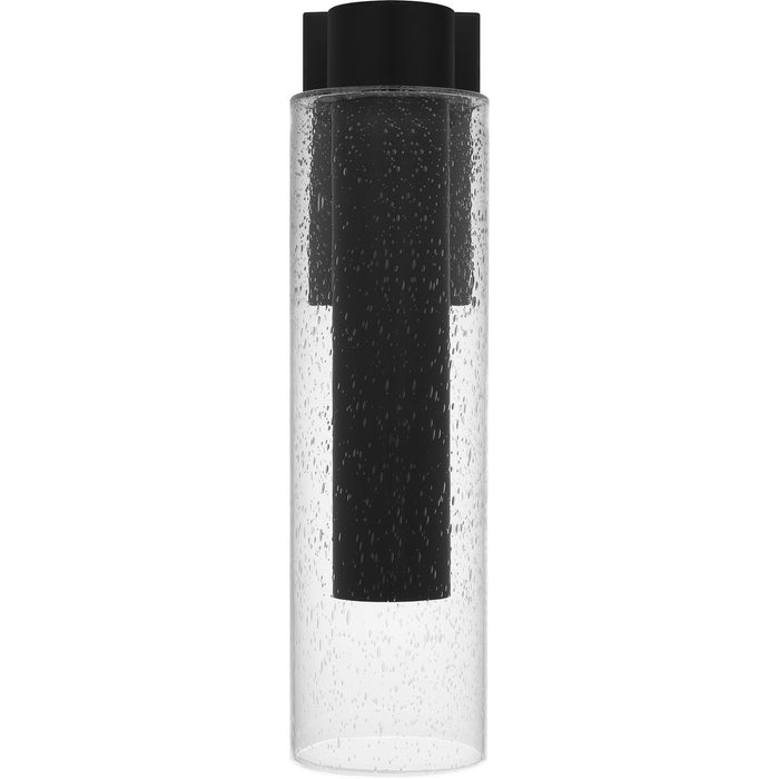 Quoizel SAW8105MBK LED Outdoor Wall Lantern, Matte Black