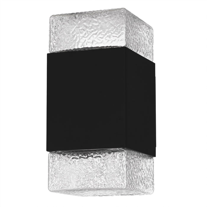 Quoizel SAX8305MBK LED Outdoor Wall Lantern, Matte Black