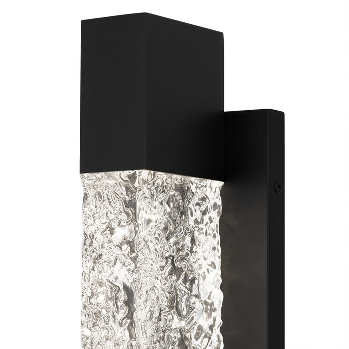 Quoizel SOL8404MBK LED Outdoor Wall Lantern, Matte Black