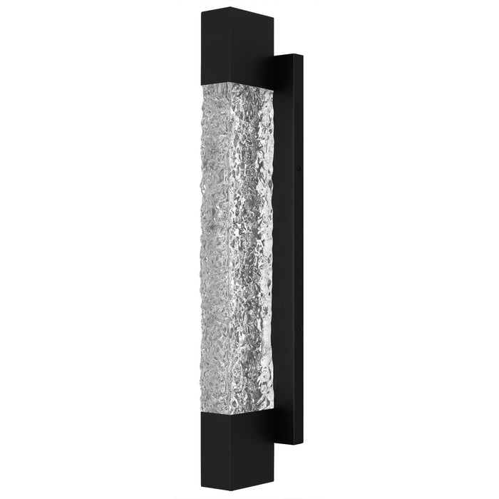 Quoizel SOL8504MBK LED Outdoor Wall Lantern, Matte Black