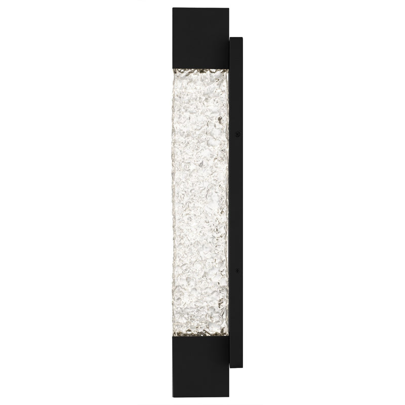 Quoizel SOL8504MBK LED Outdoor Wall Lantern, Matte Black
